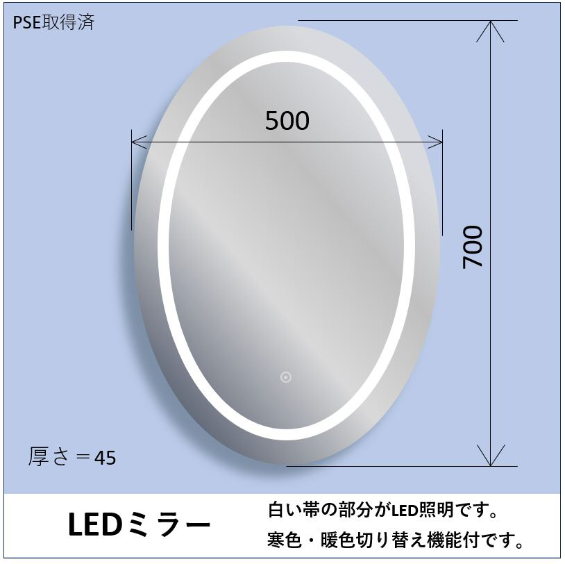 LEDミラー
